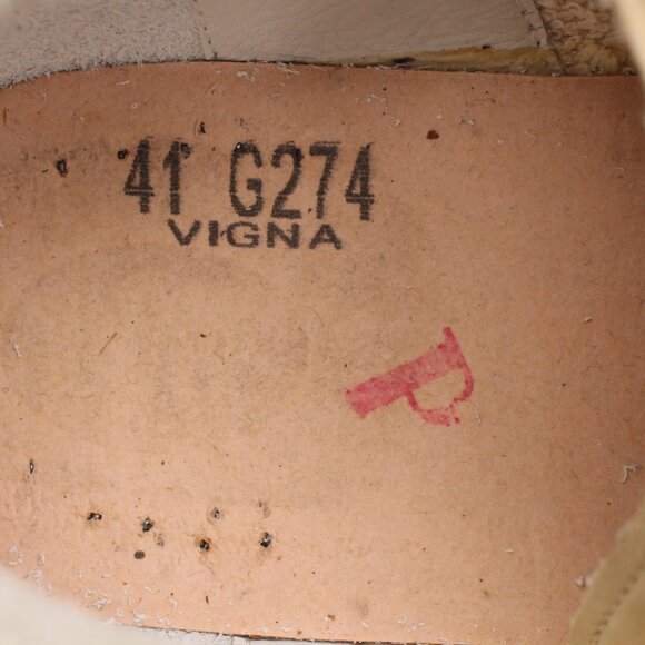 Golden Goose Super Star Vigna Women's EU 41 White Gray Beige Leather Sneaker - Picture 3 of 11